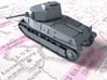 1/48 SARL 42 Tank (FCM 3 Man Turret 47mm SA37 Gun) 3d printed 1/48 SARL 42 Tank (FCM 3 Man Turret 47mm SA37 Gun)
