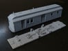 C&S Baggage/RPO Cars 10, 11, 12 FLOOR ONLY 3d printed Photo shows body and floor. This model is for the floor only. Body available separately on this site.
