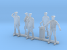 O Scale Sailors 3d printed This is a render not a picture