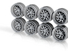 7KCirc 9 Hot Wheels Rims 3d printed 
