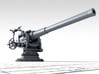 1/100 German 8.8 cm/45 (3.46") SK L/45 Guns x2 3d printed 3D render showing product detail