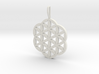 Flower of Life Necklace Pendant Charm 3d printed 