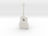 Dollhouse Acoustic Guitar 3d printed 