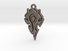 World Of Warcraft Horde Pendant all materials 3d printed 