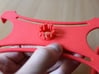 Rotary support for smartphones (example) 3d printed Platform - back view