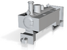OO9 Decauville Mining 0-4-0T for Tsuwaga Chassis 3d printed 