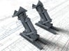 1/96 Royal Navy MKII Depth Charge Throwers x2 3d printed 1/96 Royal Navy MKII Depth Charge Throwers x2