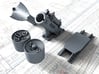 1/96 Royal Navy MKII Depth Charge Throwers x2 3d printed 3d render showing product parts