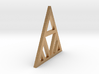 Geometric Minimalist Necklace  3d printed 
