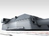 1/350 H Class 40.6 cm/52 (16") SK C/34 Guns 3d printed 3D render showing Anton and Dora Turret detail