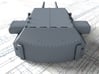1/350 H Class 40.6 cm/52 (16") SK C/34 Guns 3d printed 3D render showing Anton and Dora Turret detail