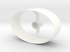 Elliptical ring fin unit BT50 for 18mm 3d printed 