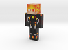 3D_fire_boy | Minecraft toy 3d printed 