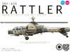 OAH-43A Rattler Attack Helicopter 3d printed 