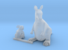 S Scale Koala Bear  and Kangaroo 3d printed This is a render not a picture