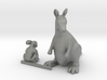 O Scale Koala Bear  and Kangaroo 3d printed This is a render not a picture