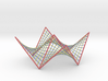 Hyperbolic Paraboloid Doubly Ruled Surface Custom2 3d printed 