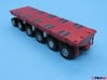 HO/1:87 spmt 6 axles (without ppu) 3d printed painted & assembled