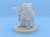 Dwarven Male Cleric No Beard 3d printed 