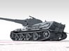 1/160 (N) German Pz.Kpfw. Löwe VK70.01 (K) Tank 3d printed 3d render showing product detail