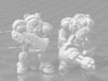 Starcraft Marine Chain Gun 1/60 miniature gamesRPG 3d printed 