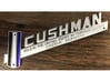Vespa Cushman Emblem/Name Plate Piaggio #92628 3d printed Painted ....... sorta