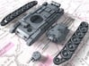 1/120 (TT) British Crusader Mk II Medium Tank 3d printed 3d render showing product parts