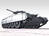 1/160 (N) British Crusader Mk II Medium Tank 3d printed 3d render showing product detail