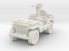 Jeep Willys 30 cal (window down) 1/120 3d printed 
