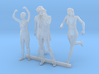 O Scale Standing Women 2 3d printed This is a render not a picture