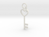 Cute Cosplay Charm - Heart Key (with links) 3d printed 