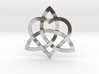 Infinity Love pendant 1.5" 3d printed 