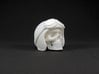 Easy Rider Skull (50mm H) 3d printed 50mm H in White Strong & Flexible