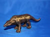 Crystal Palace Megalosaurus  3d printed bronze polished steel print-out