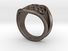 Men Steel Ring 3d printed 