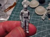 SPACE 2999 1/48 ASTRONAUT TWO SET 3d printed Space 1999 astronaut, cleaned and primed.