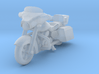 HO Scale Road Classic Bagger Motorcycle 3d printed 