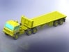 M1088 Tractor w.  M871 Flatbed Trailer 1/144 3d printed 