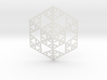 Sierpinski 6 Sided Pyramid 3d printed 