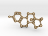 Estrogen (female sex hormone) Necklace Keychain 3d printed 