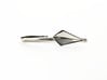 Archaeologist's Trowel Tie Bar - Archaeology Jewel 3d printed Trowel Tie Bar in polished silver