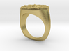 SIZE 7 MT EVEREST TOPOGRAPHICAL RING 3d printed 