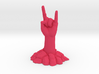 Zombie Hand raising the horns from the ground 3d printed 