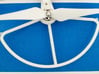 DJI Phantom Clip on propeller protector adapter x4 3d printed Top attached