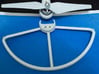 DJI Phantom Clip on propeller protector adapter x4 3d printed Full view detached