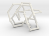 Pretzel knot in FCC lattice 3d printed 