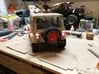 Tamiya CC-01 Jeep - Light Set & Whip Antenna Base 3d printed rear lights, painted and installed