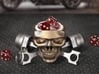 Easy Rider Skull (Piston Stand) Biker Ring Box 3d printed The Helmet, the Bottom Skull, and Insert Ring Holder  are sold separately.
