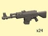 28mm SciFi LK-47 laser rifles x24 3d printed 