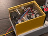 1:8 BTTF DeLorean Clare Electroseal box internals 3d printed Picture of the painted and assembled Clare Electroseal box internals in the modified stock enclosure